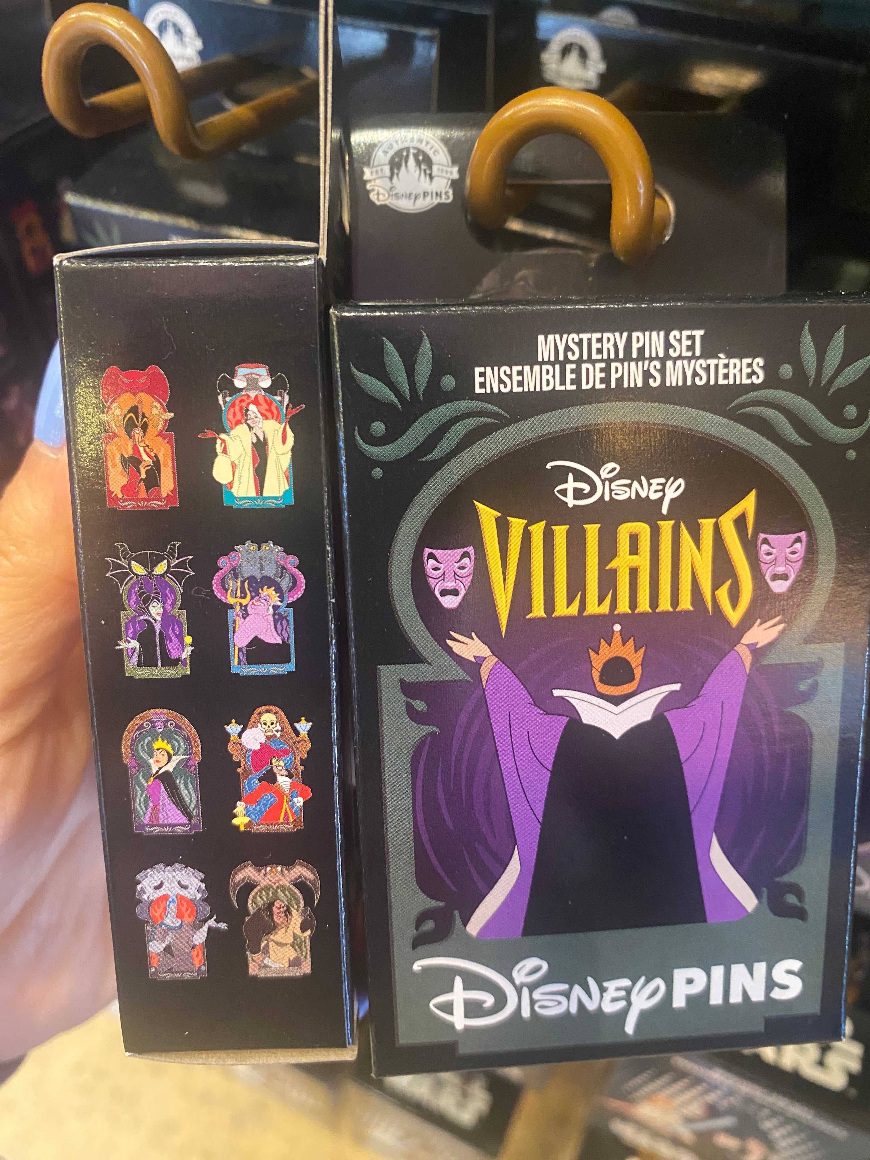 Mystery Pin Set - Villains