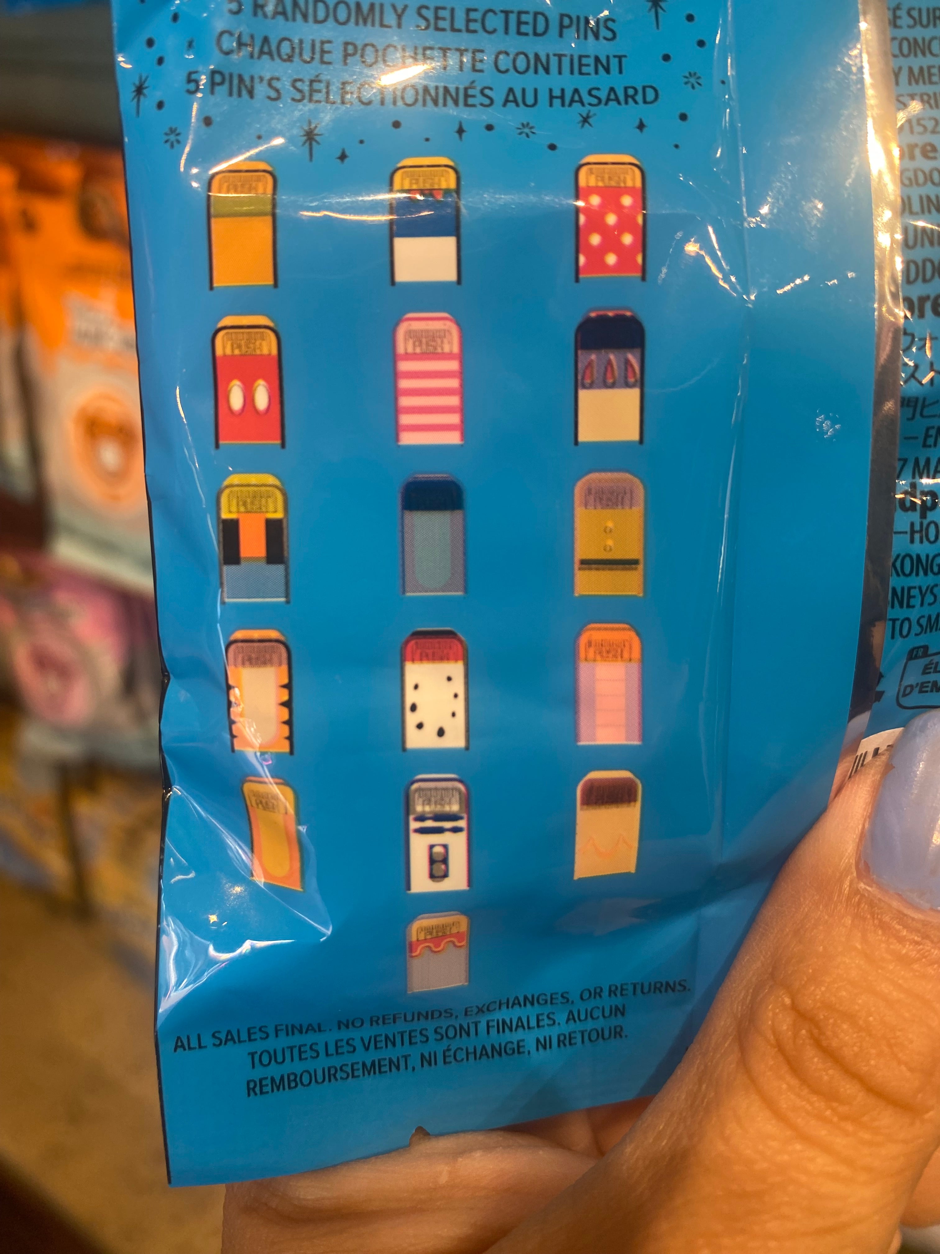 Mystery Pin Set - Character Trash Bins