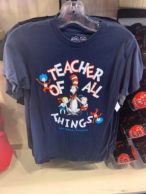 Navy Teacher Of All Things Shirt
