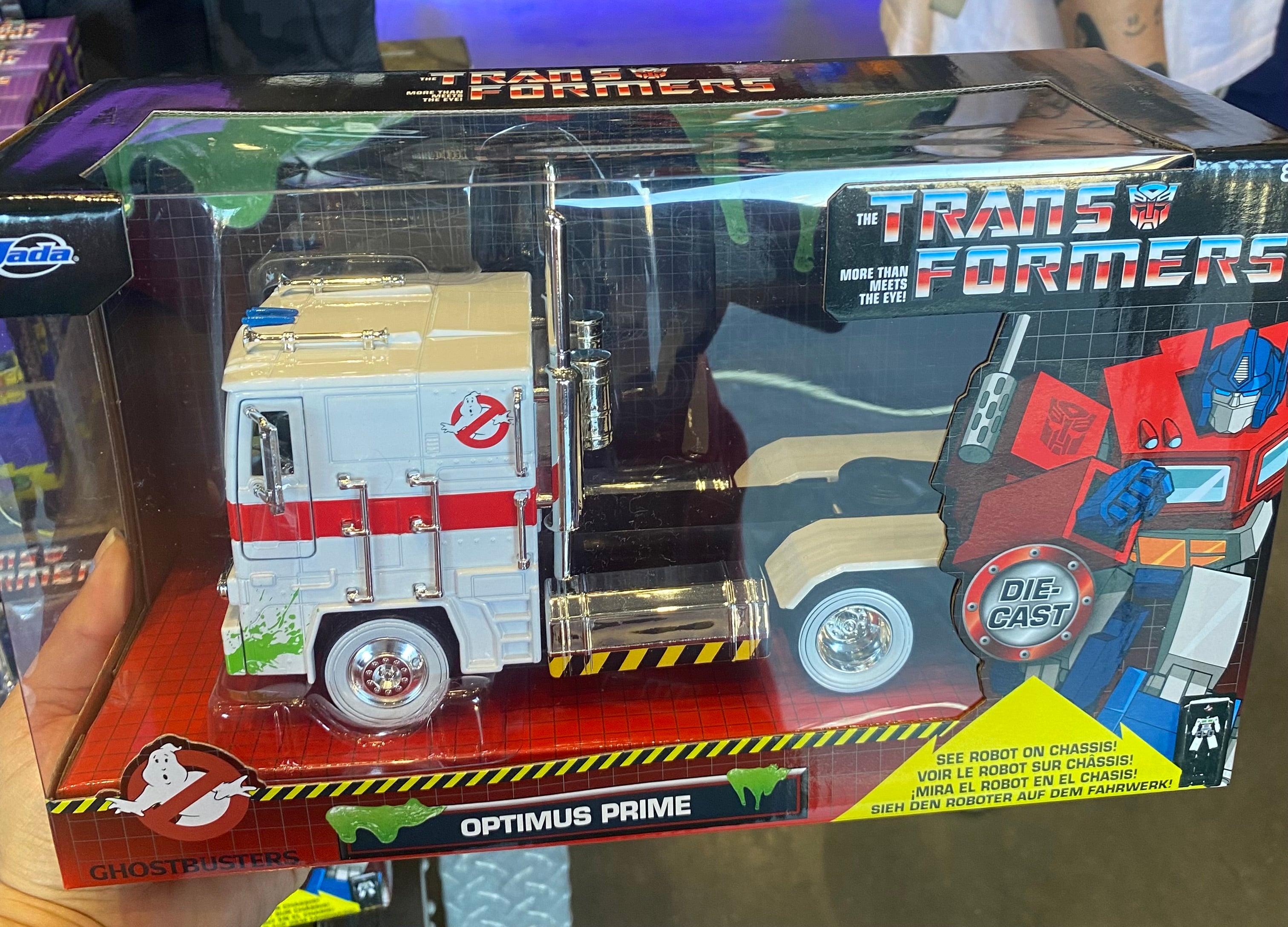 Optimus Prime Ghost Busters Truck
