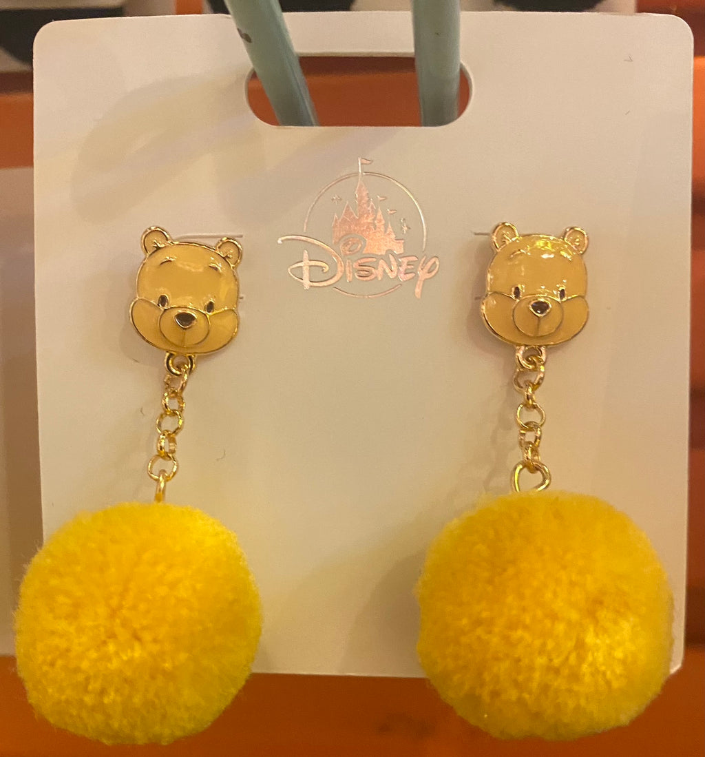 Puffball Earrings