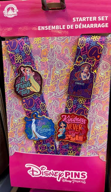 Princess Pins & Lanyard
