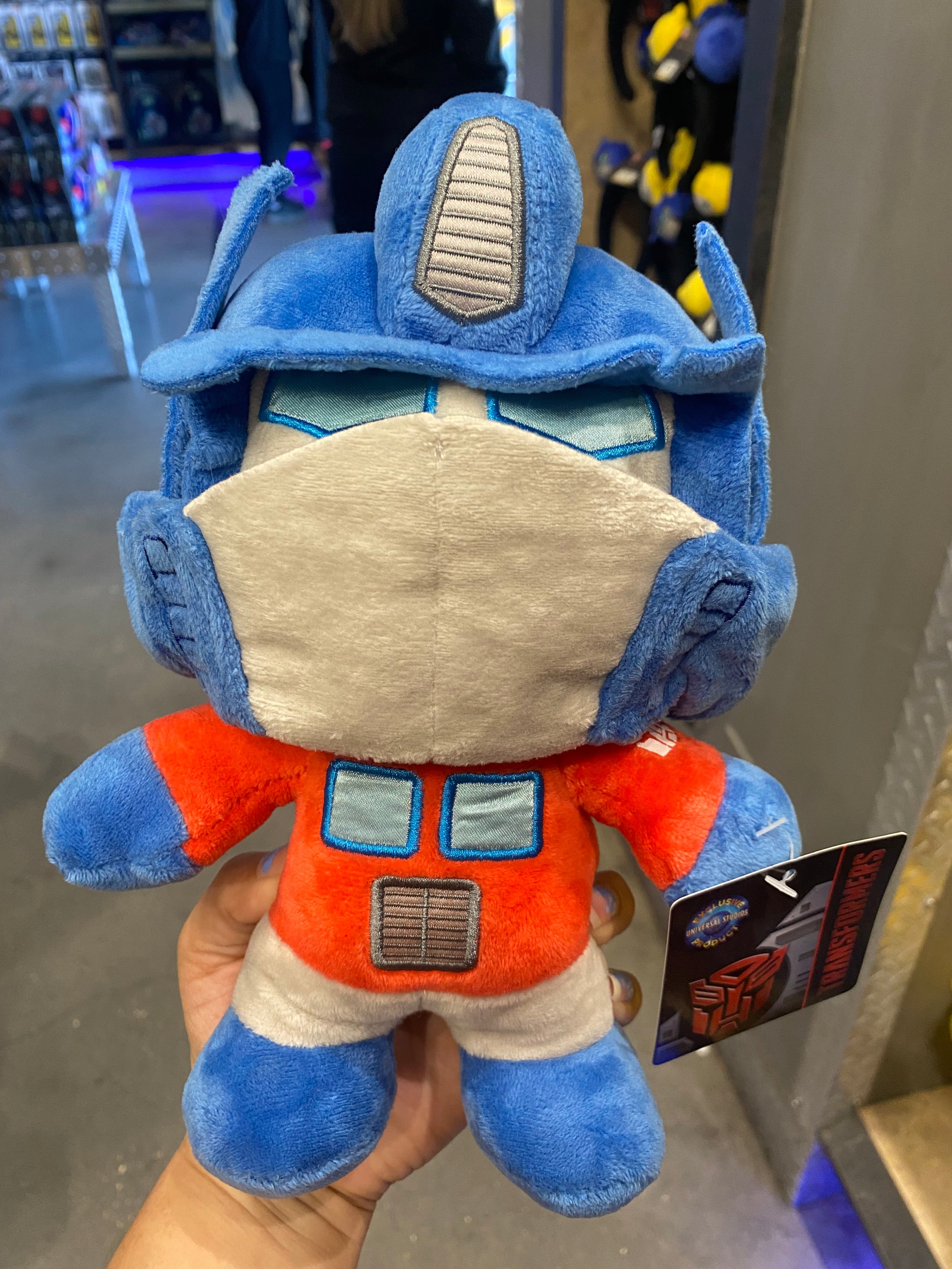 Small Optimus Prime Plush