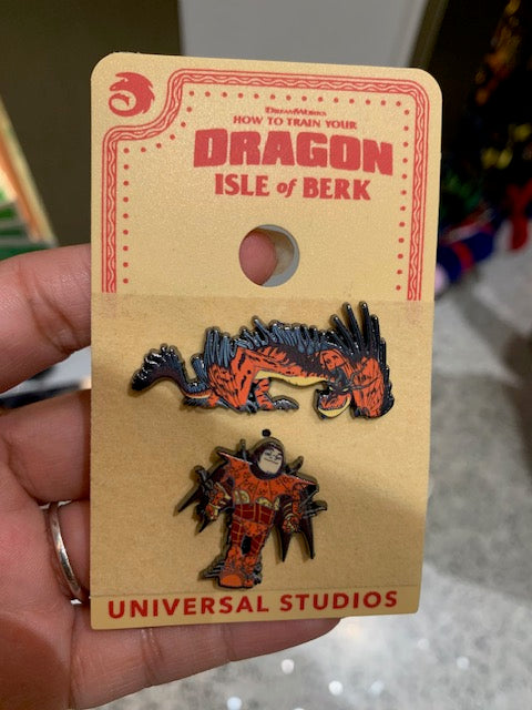Snotlout & Hookfang Pins