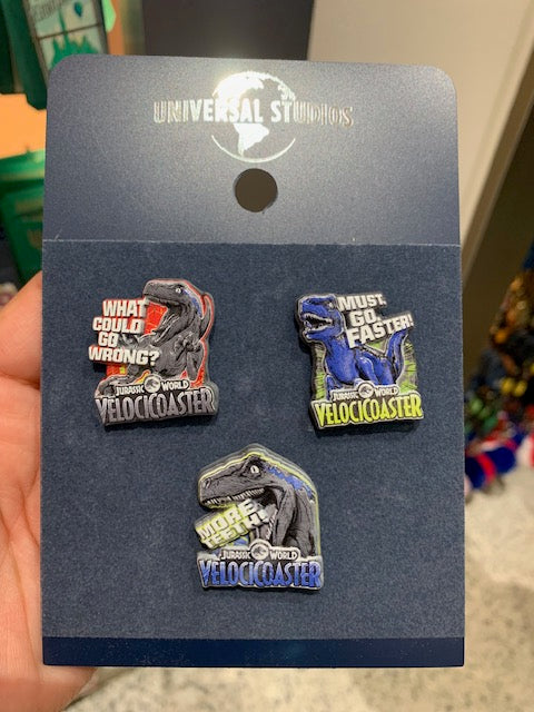Velocicoaster Pins